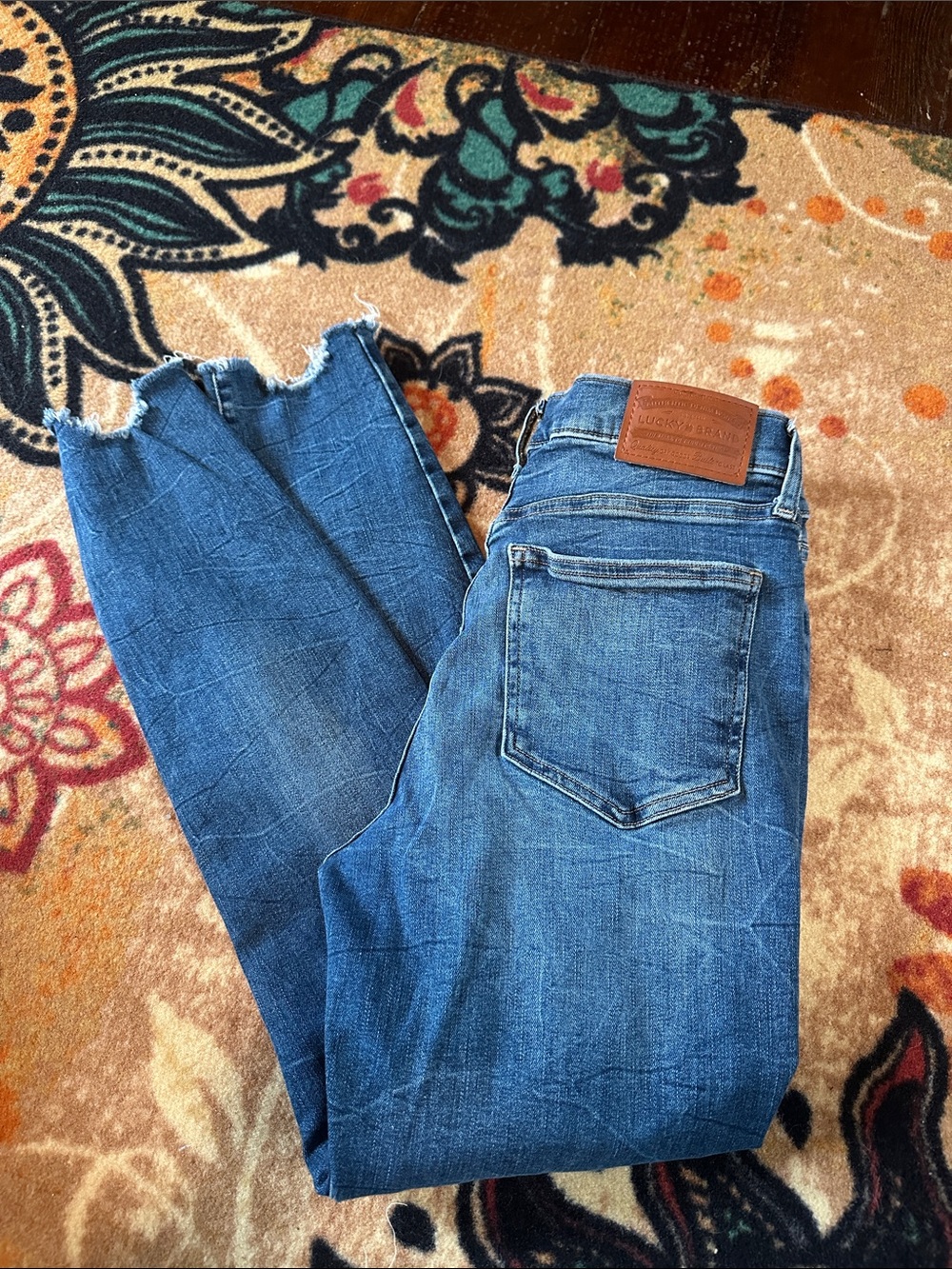 Lucky Brand Jeans 6/28 Bridgette High Rise Skinny